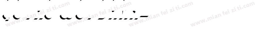 Qotho W01 Dark字体转换